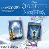 Résultats du concours Clochette et le secret des fées